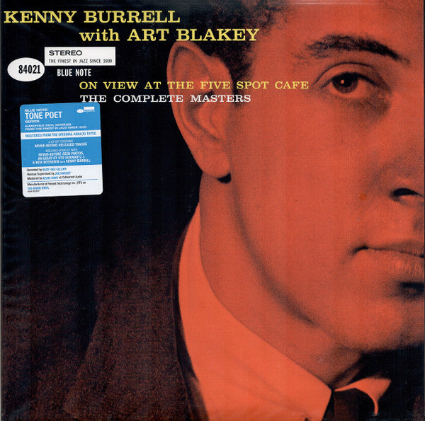 Kenny Burrell With Art Blakey ~ On View At The Five Spot Cafe - The Complete Masters (Vinyl) - Djungel & Jazz