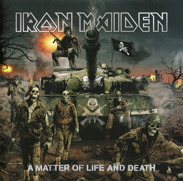 Iron Maiden ~ A Matter Of Life And Death (Vinyl) - Djungel & Jazz