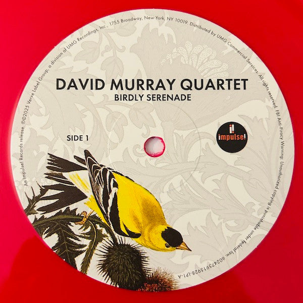 David Murray Quartet ~ Birdly Serenade (Vinyl) - Djungel & Jazz