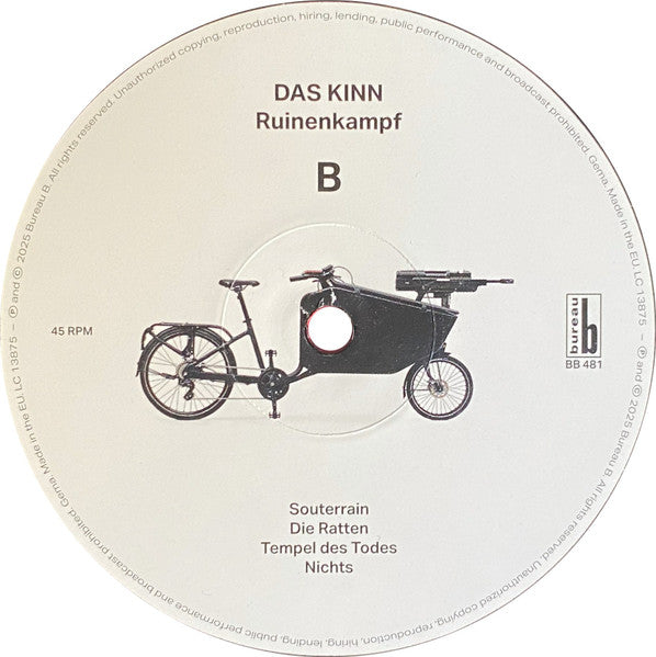 Das Kinn ~ Ruinenkampf (Vinyl) - Djungel & Jazz