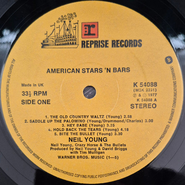 Neil Young ~ American Stars 'N Bars (Vinyl) - Djungel & Jazz