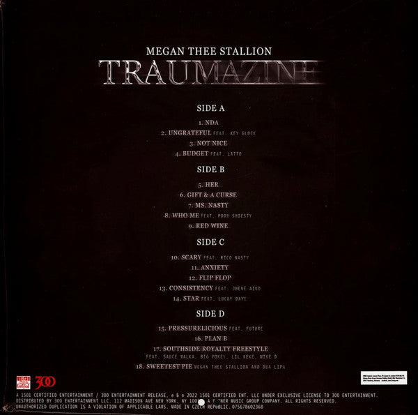 Megan Thee Stallion ~ Traumazine (Vinyl) - Djungel & Jazz
