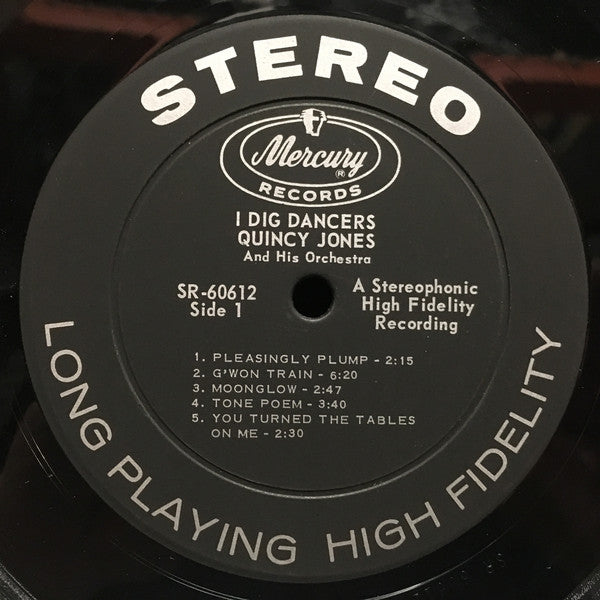 Quincy Jones & Band ~ I Dig Dancers (Vinyl) - Djungel & Jazz