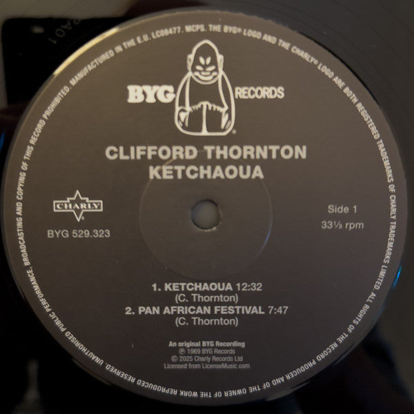 Clifford Thornton ~ Ketchaoua (Vinyl) - Djungel & Jazz