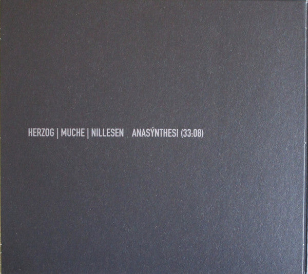 Herzog | Muche | Nillesen ~ Anasýnthesi (Vinyl) - Djungel & Jazz