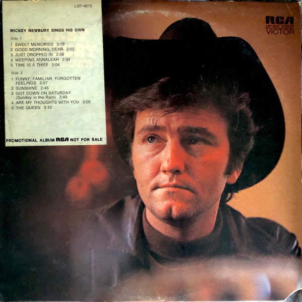Mickey Newbury ~ Sings His Own (Vinyl) - Djungel & Jazz