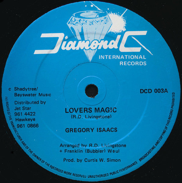 Gregory Isaacs ~ Lovers Magic (Vinyl) - Djungel & Jazz