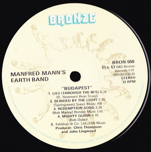 Manfred Mann's Earth Band ~ Budapest (Live) (Vinyl) - Djungel & Jazz