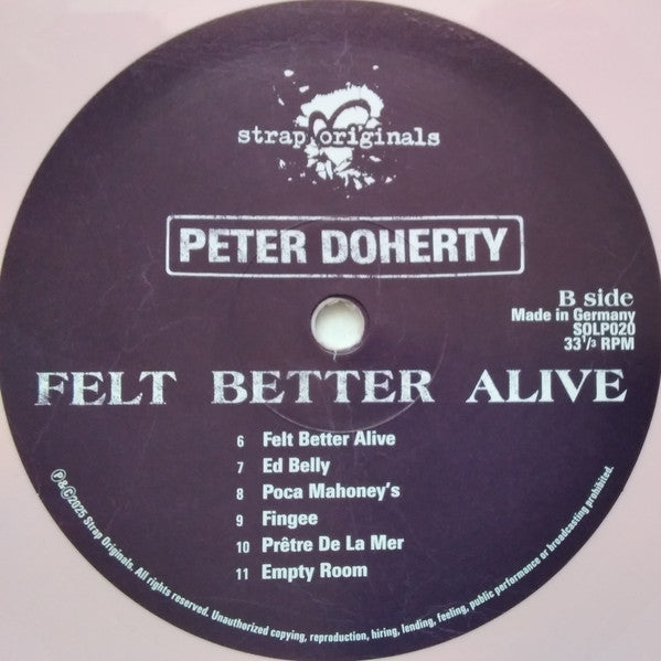 Peter Doherty ~ Felt Better Alive (Vinyl) - Djungel & Jazz