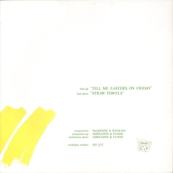 The Associates ~ Tell Me Easter's On Friday (Vinyl) - Djungel & Jazz