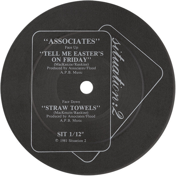 The Associates ~ Tell Me Easter's On Friday (Vinyl) - Djungel & Jazz