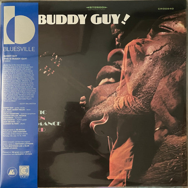 Buddy Guy ~ This Is Buddy Guy! (Vinyl) - Djungel & Jazz