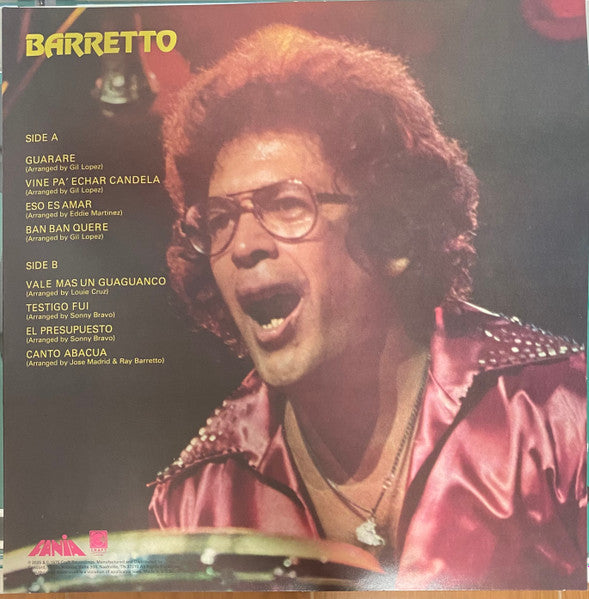 Ray Barretto ~ Barretto (Vinyl) - Djungel & Jazz