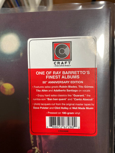Ray Barretto ~ Barretto (Vinyl) - Djungel & Jazz