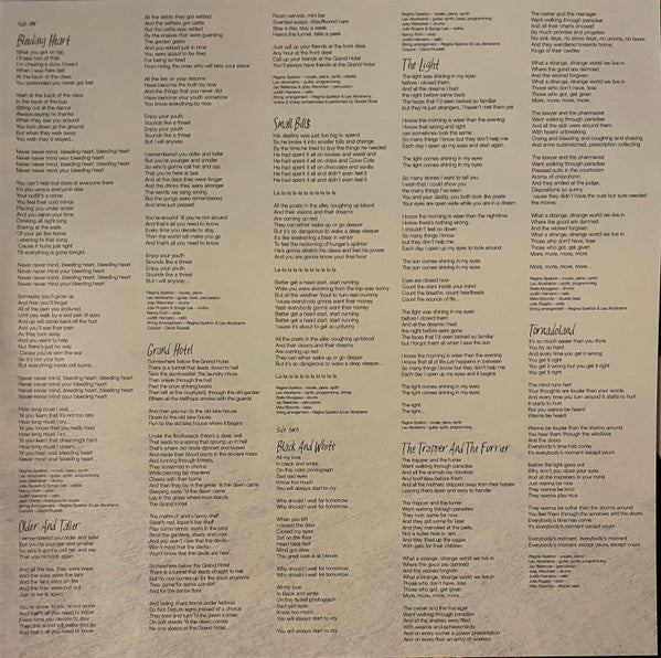 Regina Spektor ~ Remember Us To Life (Vinyl) - Djungel & Jazz