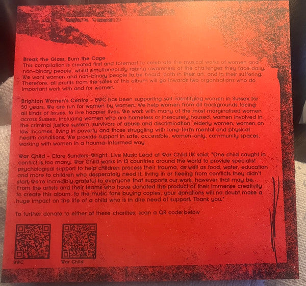 Various ~ Break The Glass, Burn The Cage (Vinyl) - Djungel & Jazz