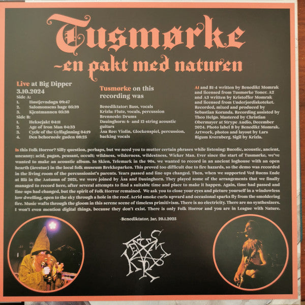 Tusmørke ~ En pakt med naturen (Vinyl) - Djungel & Jazz