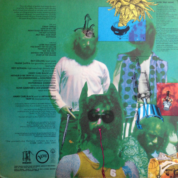 The Mothers ~ Cruising With Ruben & The Jets (Vinyl) - Djungel & Jazz