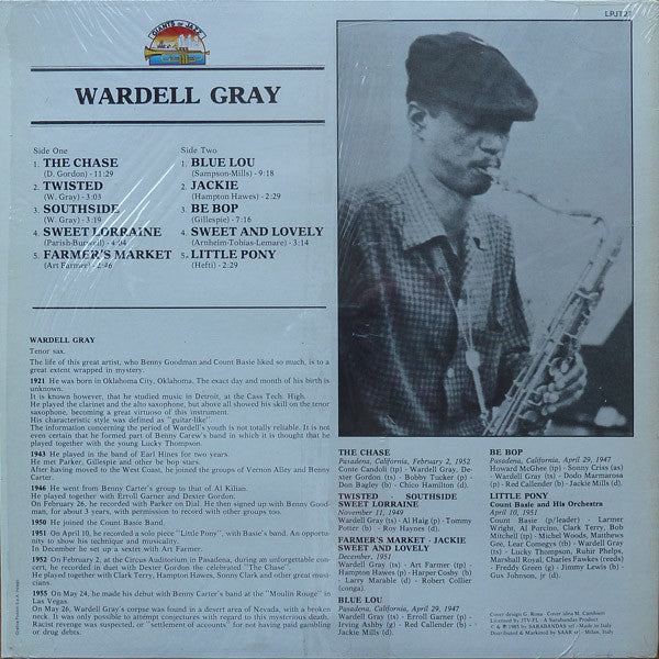 Wardell Gray ~ Wardell Gray (Vinyl) - Djungel & Jazz