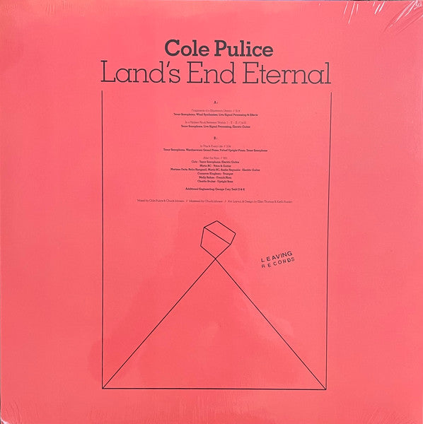 Cole Pulice ~ Land’s End Eternal (Vinyl) - Djungel & Jazz