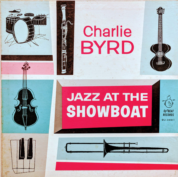 Charlie Byrd ~ Jazz At The Showboat (Vinyl) - Djungel & Jazz