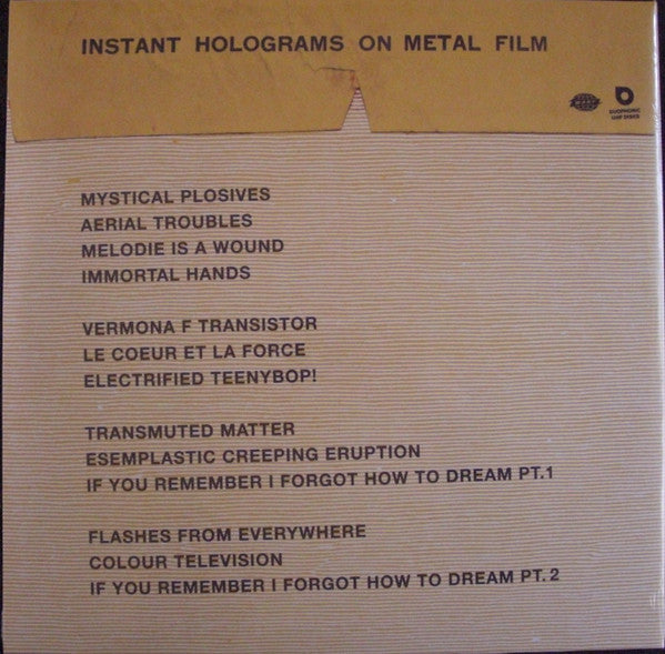 Stereolab ~ Instant Holograms On Metal Film (Vinyl) - Djungel & Jazz
