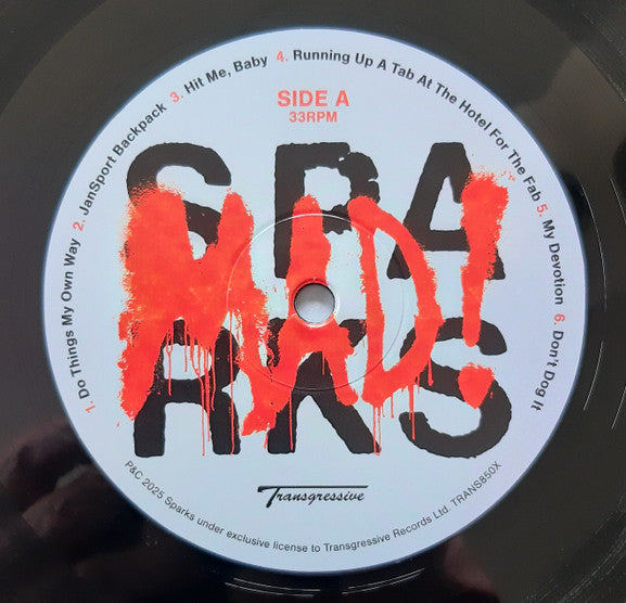 Sparks ~ Mad! (Vinyl) - Djungel & Jazz