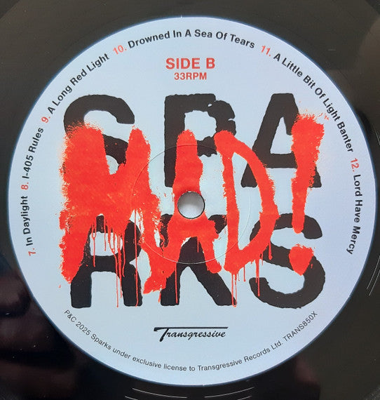 Sparks ~ Mad! (Vinyl) - Djungel & Jazz