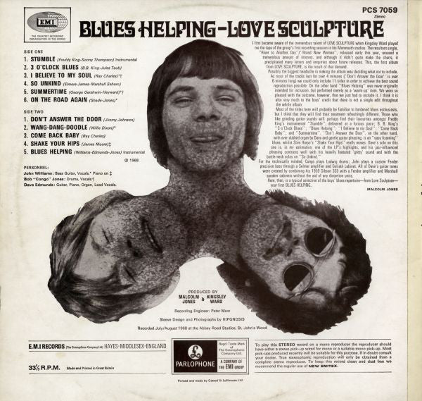 Love Sculpture ~ Blues Helping (Vinyl) - Djungel & Jazz