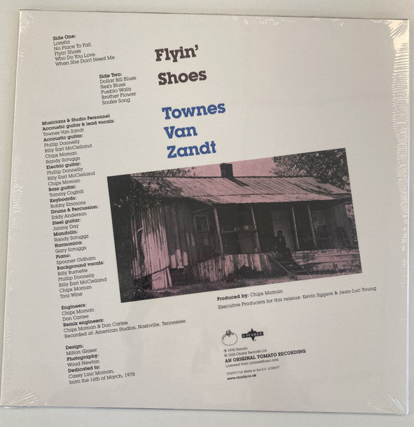 Townes Van Zandt ~ Flyin' Shoes (Vinyl) - Djungel & Jazz