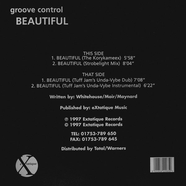Groove Control ~ Beautiful (Vinyl) - Djungel & Jazz