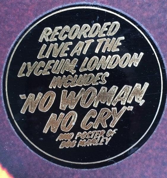 Bob Marley And The Wailers ~ Live! (Vinyl) - Djungel & Jazz