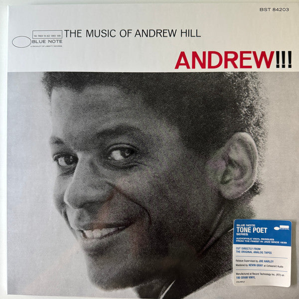 Andrew Hill ~ Andrew!!! (Vinyl) - Djungel & Jazz