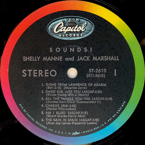 Jack Marshall & Shelly Manne ~ Sounds! (Vinyl) - Djungel & Jazz