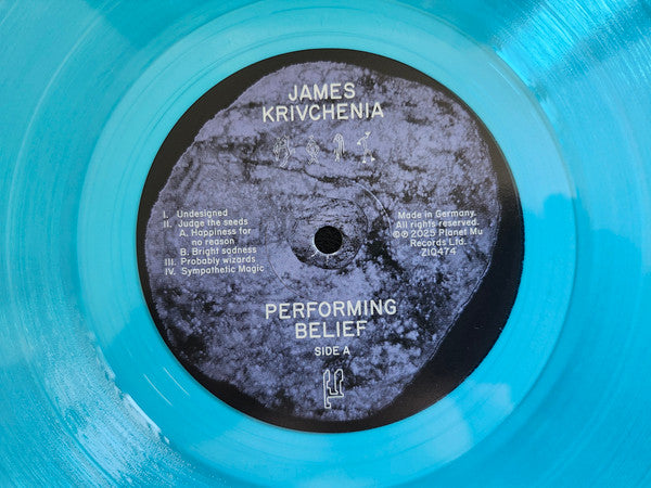 James Krivchenia ~ Performing Belief (Vinyl) - Djungel & Jazz
