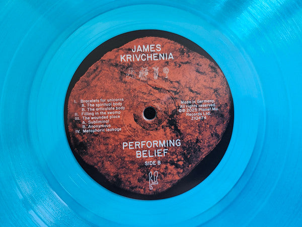 James Krivchenia ~ Performing Belief (Vinyl) - Djungel & Jazz
