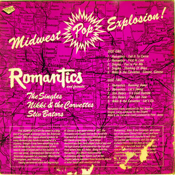 Romantics And Friends ~ Midwest Pop Explosion! (Vinyl) - Djungel & Jazz