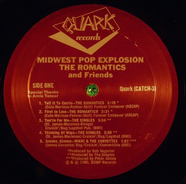 Romantics And Friends ~ Midwest Pop Explosion! (Vinyl) - Djungel & Jazz