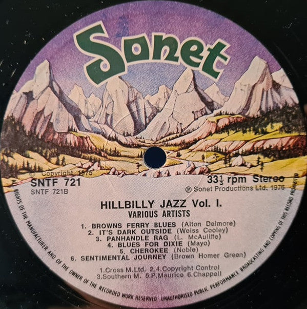 Various ~ Hillbilly Jazz Volume 1 (Vinyl) - Djungel & Jazz