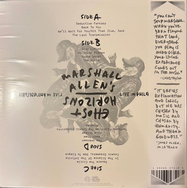 Marshall Allen's Ghost Horizons ~ Live In Philadelphia (Vinyl) - Djungel & Jazz