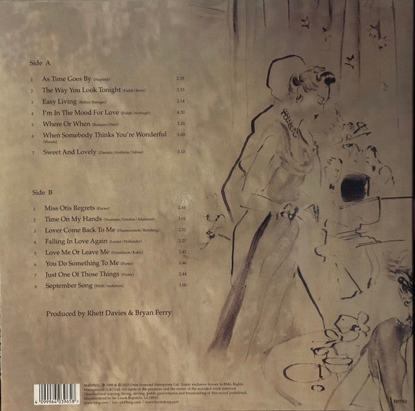 Bryan Ferry ~ As Time Goes By (Vinyl) - Djungel & Jazz