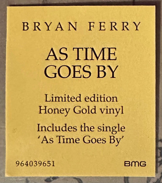 Bryan Ferry ~ As Time Goes By (Vinyl) - Djungel & Jazz