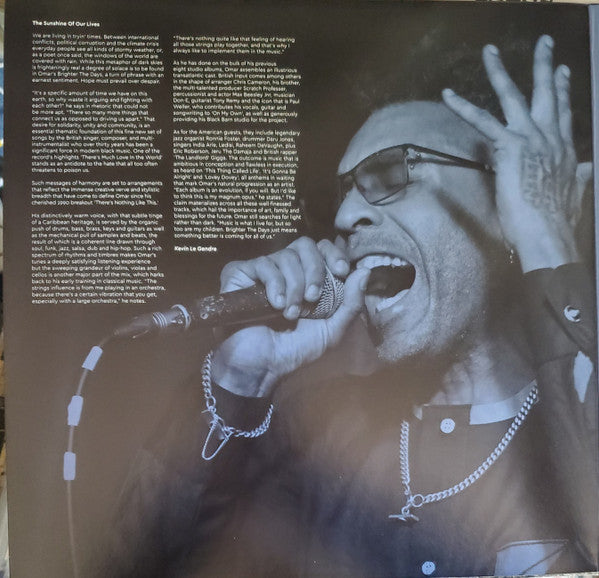 Omar ~ Brighter The Days (Vinyl) - Djungel & Jazz