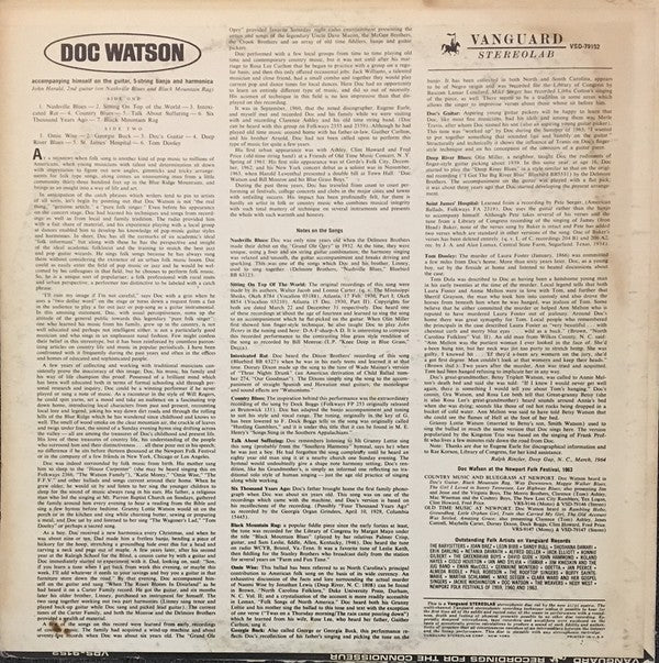 Doc Watson ~ Doc Watson (Vinyl) - Djungel & Jazz