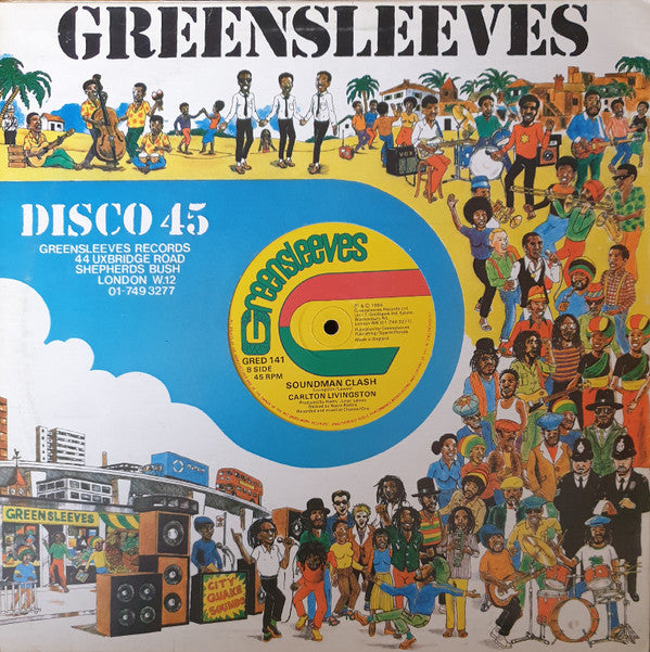 Carlton Livingston : 100 Weight Of Collie Weed / Soundman Clash (12")