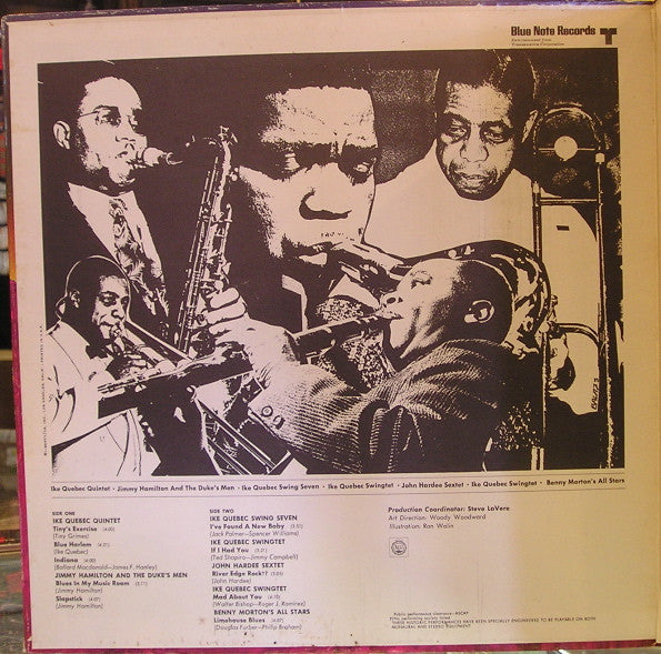 Ike Quebec / Jimmy Hamilton / John Hardee / Benny Morton : Swing Hi - Swing Lo (LP, Comp)
