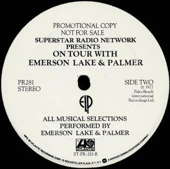 Emerson, Lake & Palmer ~ On Tour With Emerson, Lake & Palmer (Vinyl) - Djungel & Jazz