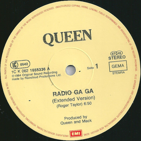 Queen ~ Radio Ga Ga (Vinyl) - Djungel & Jazz