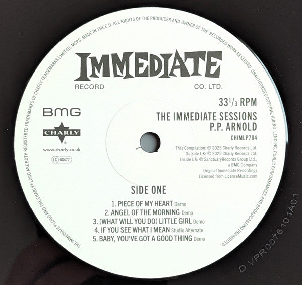 P.P. Arnold ~ The Immediate Sessions (Vinyl) - Djungel & Jazz