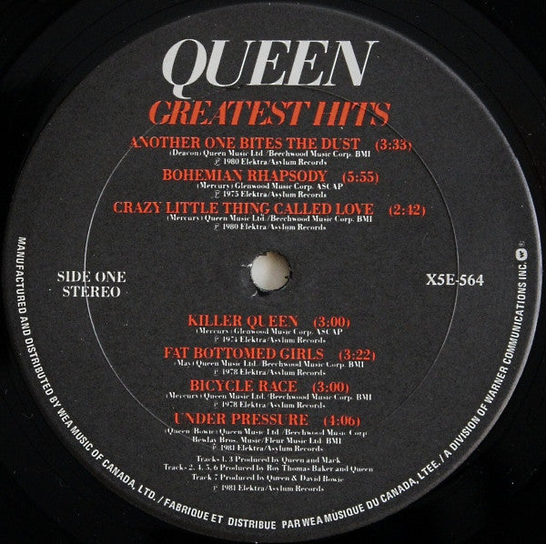 Queen : Greatest Hits (LP, Comp)